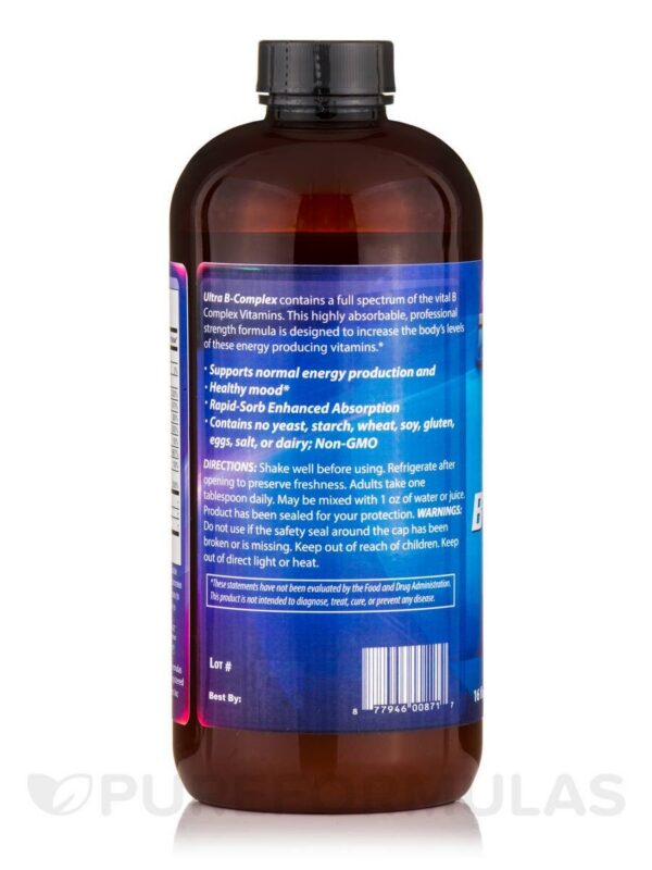 Etiqueta de ingredientes Dr's Advantage