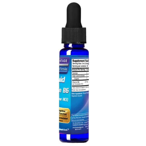 Version 1.0.0 Caja y botella vitamina B6 Dr's Advantage