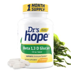 Frasco Dr’s Hope Beta Glucan 200 mg