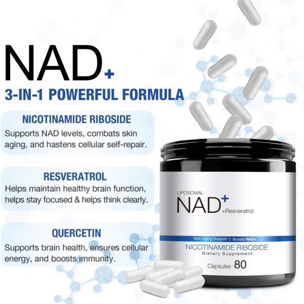 Cápsulas liposomales en primer plano