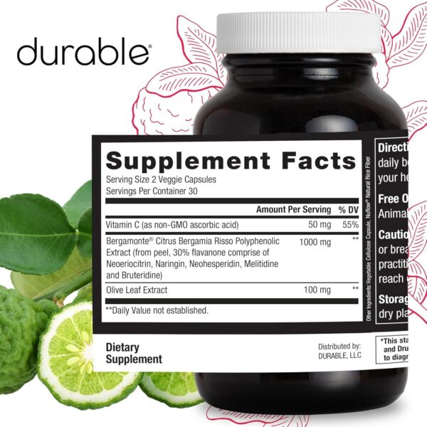 Durable Heart cápsulas para mejorar circulación y salud arterial