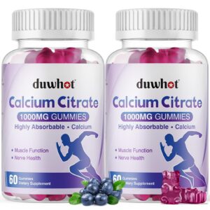 Version 1.0.0 Gomitas de citrato de calcio sabor arándano