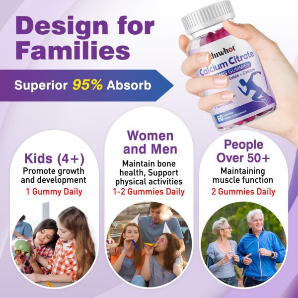 Gomitas masticables sabor arándano