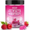 Frasco de Creatina Monohidrato DUWZGU - gominas rosas