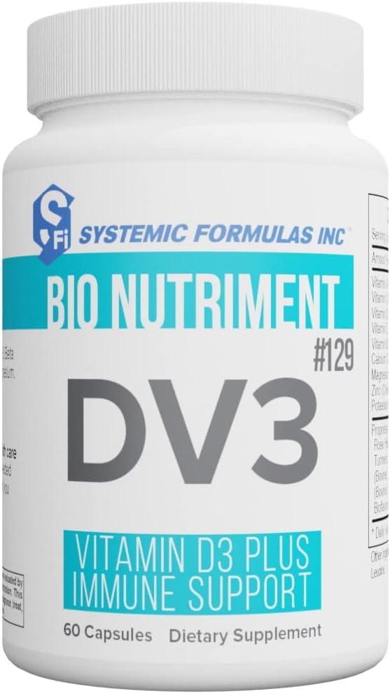DV3 BioNutriment Vitamina D3 Plus etiqueta frontal