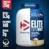 Etiqueta de Dymatize Elite Whey Vanilla
