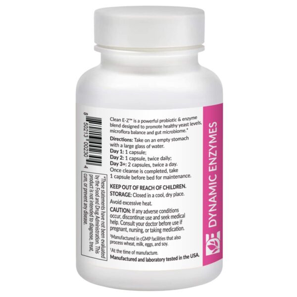 Cápsulas Clean EZ Candida 60 cápsulas