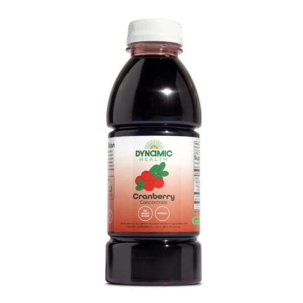 Version 1.0.0 Botella concentrado jugo arándano Dynamic Health 16 oz