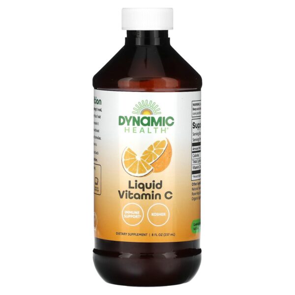Version 1.0.0 Dynamic Health Vitamina C Líquida botella 8 oz