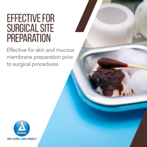 Caja de 24 botellas Dynarex povidona yodo 16 oz