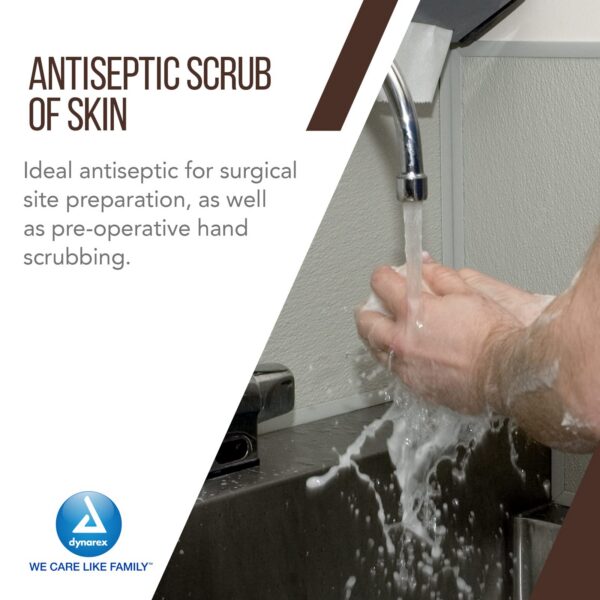 Conjunto de botellas Dynarex povidona yodo 16 oz
