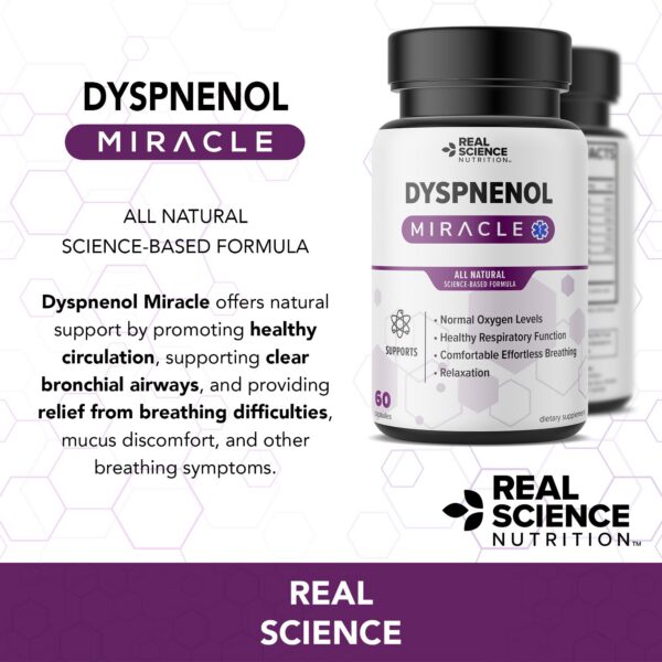 Dyspnenol Miracle suplemento hecho en USA