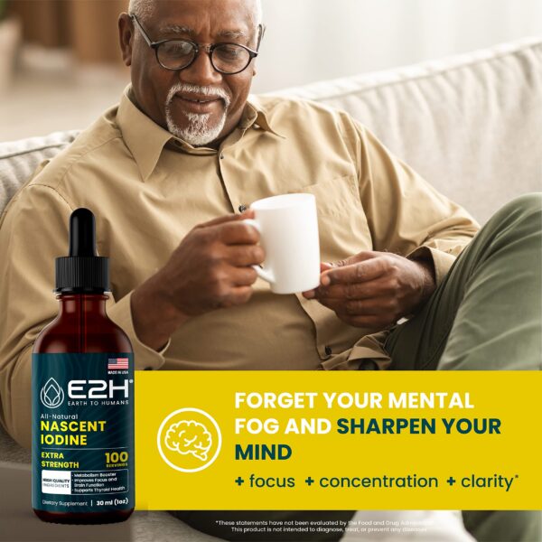 Etiqueta de yodo nascente E2H