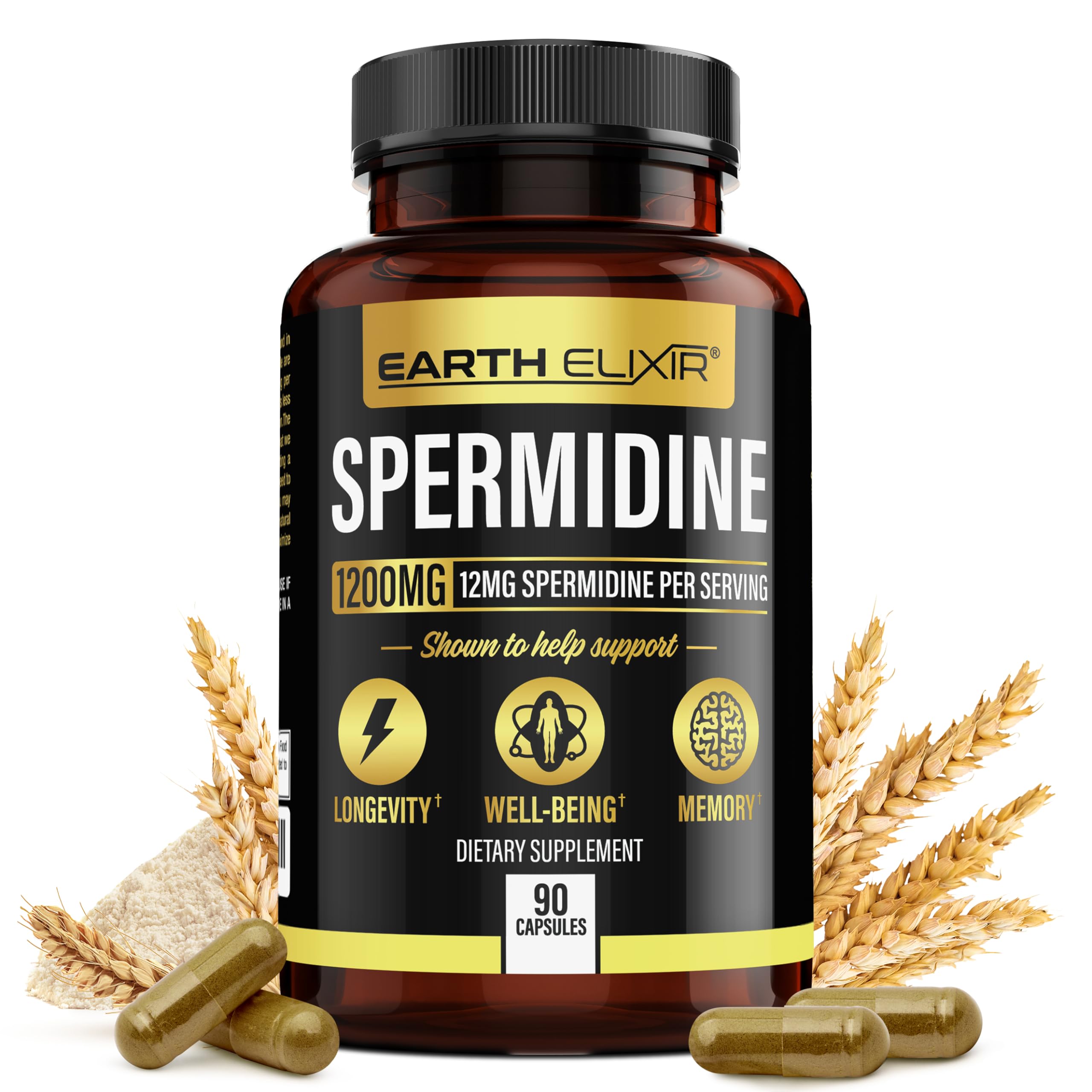 Earth Elixir Spermidine, 1200 mg