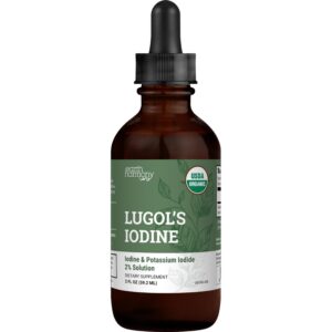 Frasco de Lugol organic Lugol iodine gotas