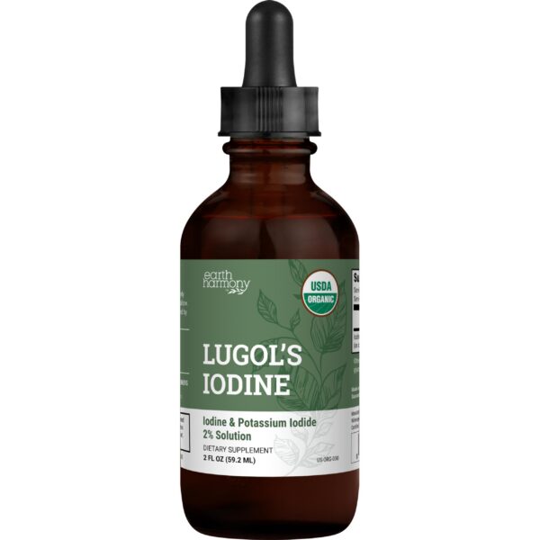 Frasco de Lugol organic Lugol iodine gotas