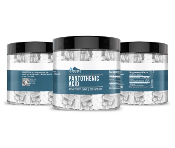 Caja Earthborn Elements ácido pantoténico