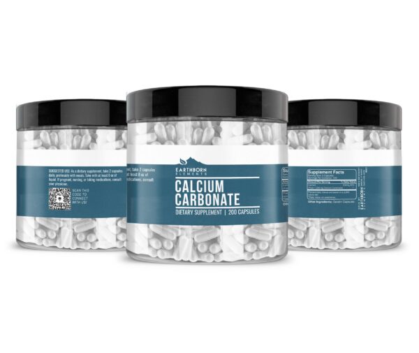 Frasco de 200 cápsulas Earthborn Elements