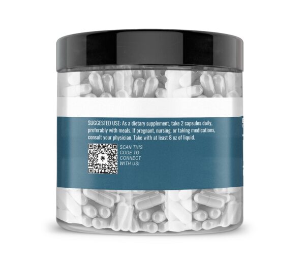 Etiqueta del envase Earthborn Elements L-Arginine