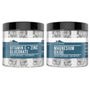 Frasco Earthborn Elements con etiqueta