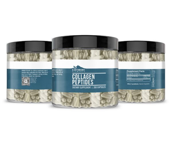 Suplemento puro Earthborn Elements péptidos colágeno sin rellenos