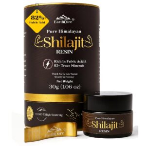 Frasco EarthCure Shilajit de 30 g