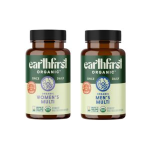 EarthFirst Organic multivitamin diario frente