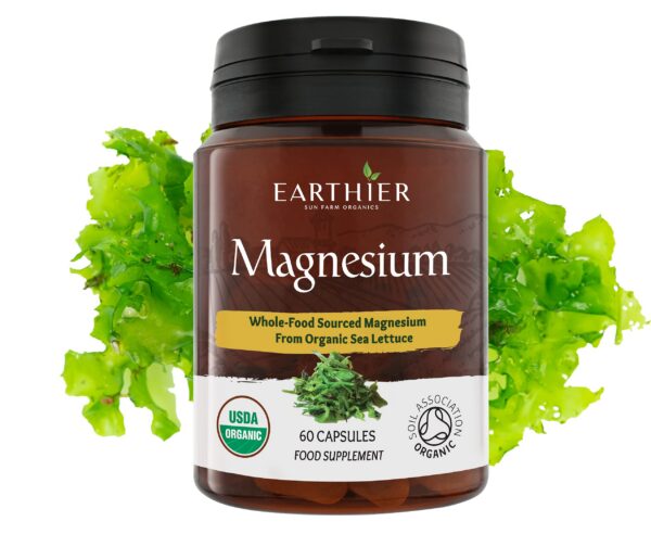 Frasco de Earthier Magnesium Organic