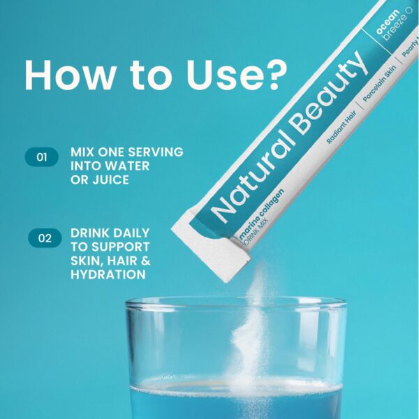 Stick de colágeno marino EarthNutri individual