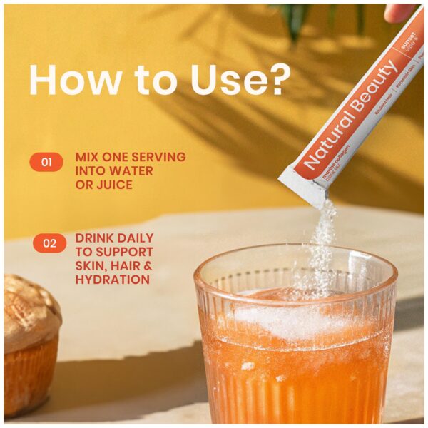 Tabla de ingredientes de EarthNutri Sunset Vibe