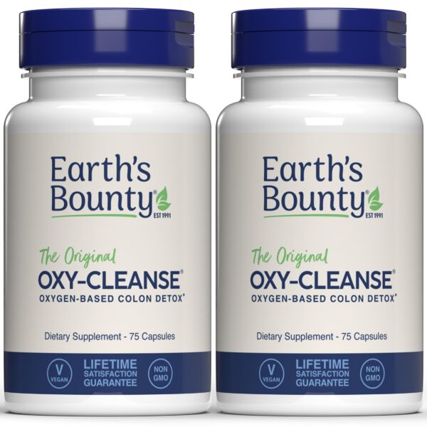 Earth's Bounty Oxy-Cleanse cápsulas para limpieza de colon