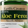 Earth's Creation Aloe Ferox cápsulas laxante natural 60 unidad