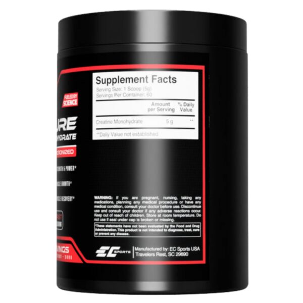 Envase Earth’s Creation creatina en polvo