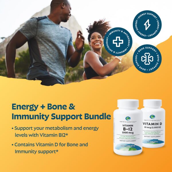 Botella Earth Splendor B12 y D