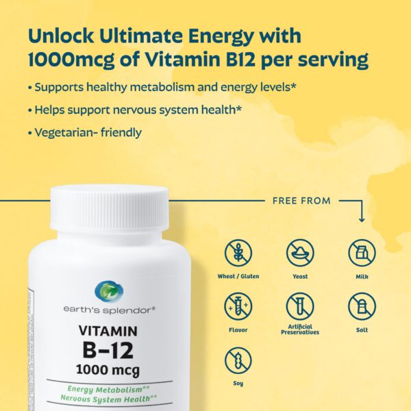 Earth's Splendor vitaminas para energía y sistema inmunológico