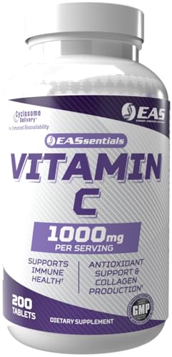 EAS Vitamina C 1000mg botella frontal 200 tabletas