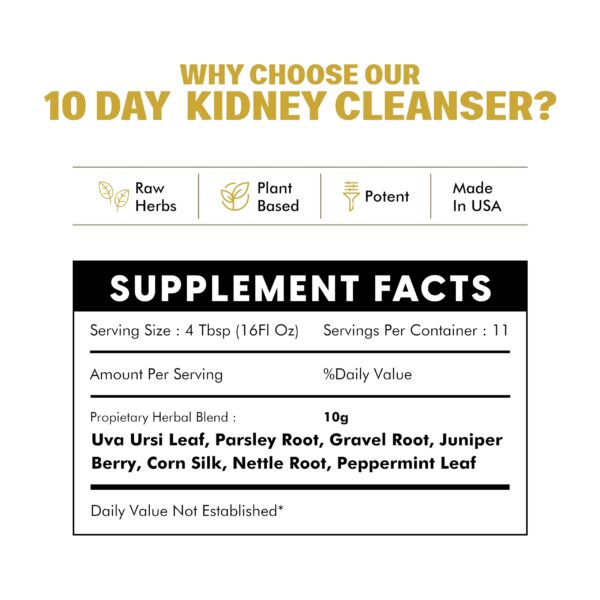 Easey Flow hierbas secas para té para riñón y vejiga imagen 2