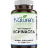 Botella con 90 cápsulas vegetales de echinacea angustifolia