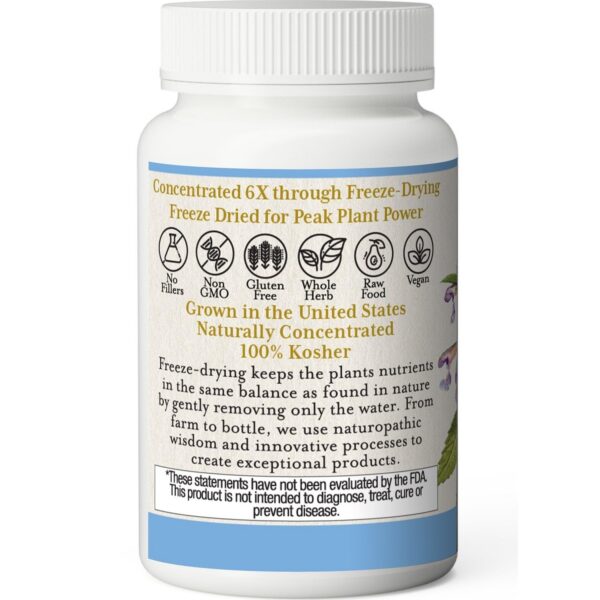 Eclectic Institute cápsulas Skullcap ayuda al alivio del estrés