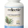 ECLECTIC INSTITUTE cápsulas vegetarianas Saw Palmetto 600 mg