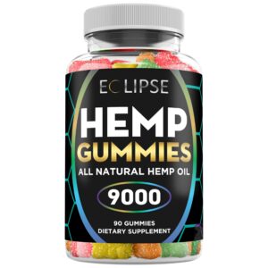 Version 1.0.0 Etiqueta frontal Eclipse Hemp Gomitas