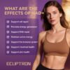 Etiqueta de Ecliptron NAD Suplementos para mujeres