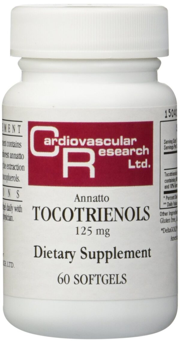 Frente del envase Annatto Tocotrienols 125 mg