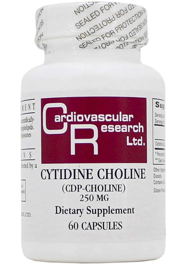 Version 1.0.0 Ecological Formulas Cytidine Choline 250 mg cápsulas – frontal