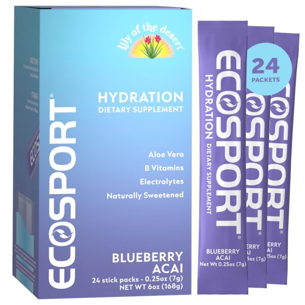 Paquete instantáneo de hidratación EcoSport arándano acai