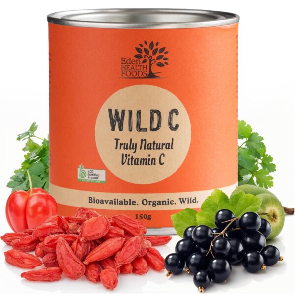 Version 1.0.0 Frasco Eden Healthfoods Vitamina C en polvo frontal