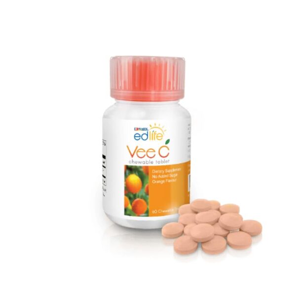 EDLIFE Vee C masticable - vista frontal