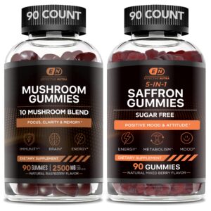 EFFECTIVE NUTRA gominolas de champiñón y azafrán