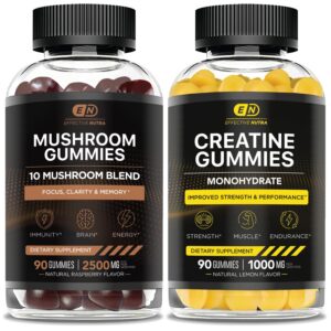 Version 1.0.0 Gominolas de champiñones y creatina Effective Nutra