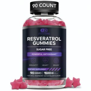 Version 1.0.0 Frasco de Resveratrol Gummies